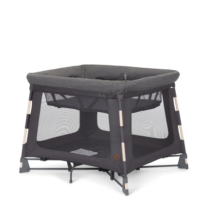 Maxi-Cosi Swift Baby Playpen with Mat, Baby Play Yards, Pack and Play with Bassinet - Portable Playpen for Babies and Toddlers, Classic Oat
