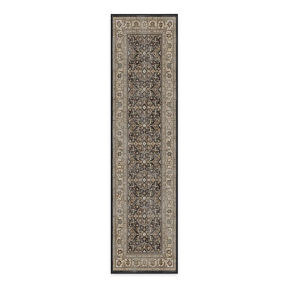 RUGGABLE – Alessia Dark Wood – Machine Washable Area Rug – Pet &amp; Child Friendly – Stain &amp; Water Resistant – Non-Slip – 5&