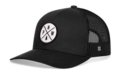 HAKA Camping Hat – Outdoors Trucker Hat for Men &amp; Women, Baseball Cap Adjustable Snapback - Synthetic Leather