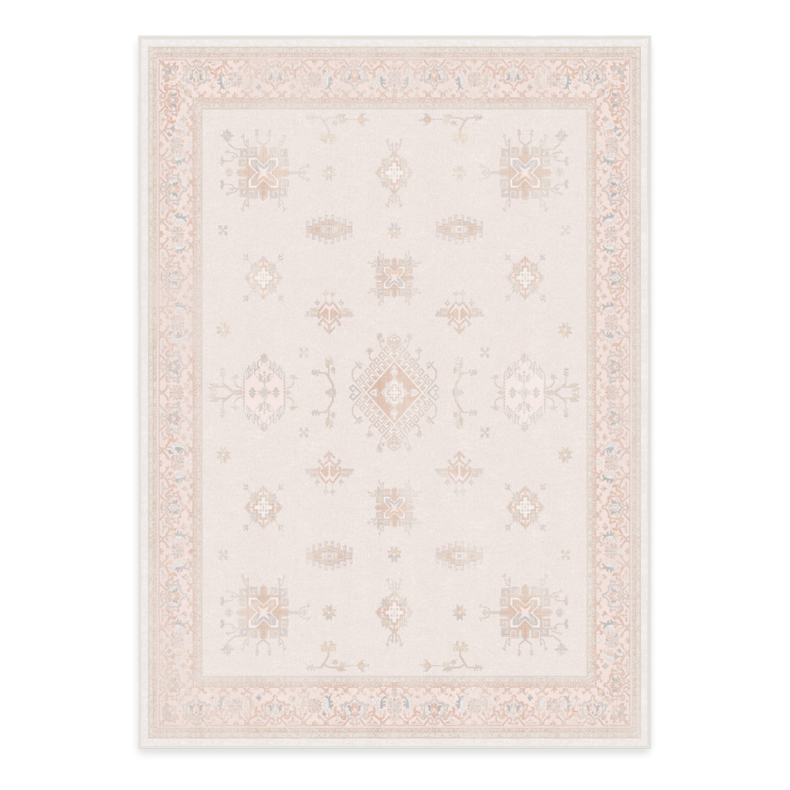RUGGABLE – Verena Dark Wood – Machine Washable Runner Rug – Pet &amp; Child Friendly – Stain &amp; Water Resistant – Non-Slip – 2.5&
