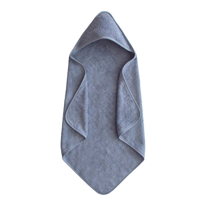 mushie Baby Hooded Towel | Organic Cotton (Moss)