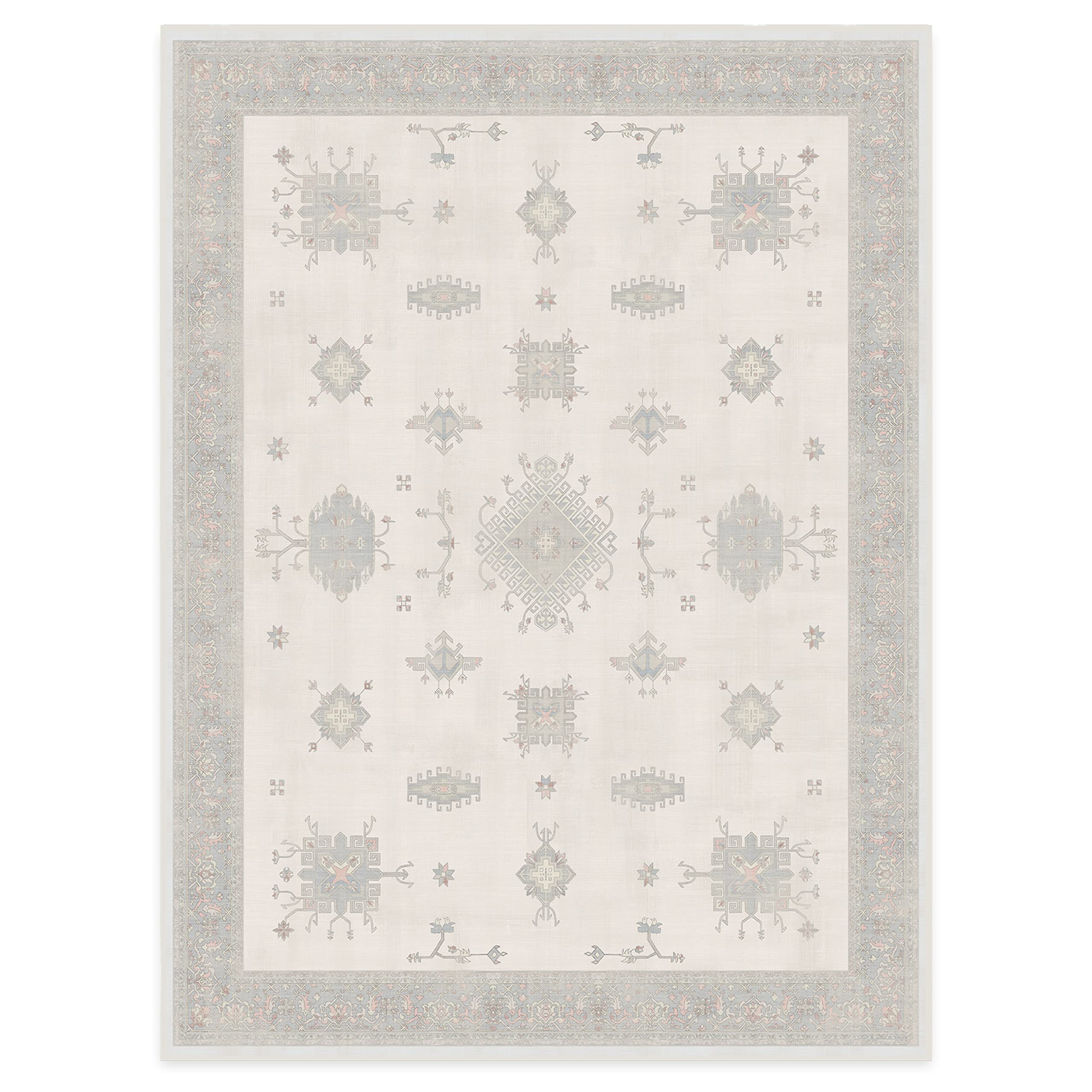 RUGGABLE – Verena Dark Wood – Machine Washable Runner Rug – Pet &amp; Child Friendly – Stain &amp; Water Resistant – Non-Slip – 2.5&