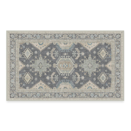 RUGGABLE – Cambria Ruby – Machine Washable Runner Rug – Pet &amp; Child Friendly – Stain &amp; Water Resistant – Non-Slip – 2.5&