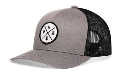 HAKA Camping Hat – Outdoors Trucker Hat for Men &amp; Women, Baseball Cap Adjustable Snapback - Synthetic Leather