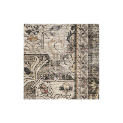 RUGGABLE Kamran Washable Rug - Perfect Vintage Area Rug for Living Room Bedroom Kitchen - Pet &amp; Child Friendly - Stain &amp; Water Resistant - Hazel 5&