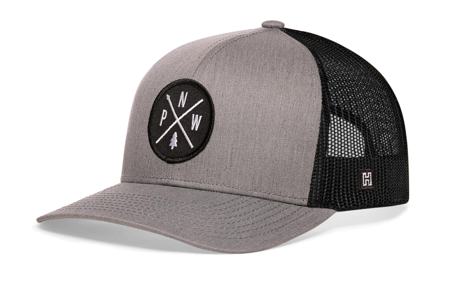 HAKA Camping Hat – Outdoors Trucker Hat for Men &amp; Women, Baseball Cap Adjustable Snapback - Synthetic Leather