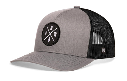 HAKA Camping Hat – Outdoors Trucker Hat for Men &amp; Women, Baseball Cap Adjustable Snapback - Synthetic Leather