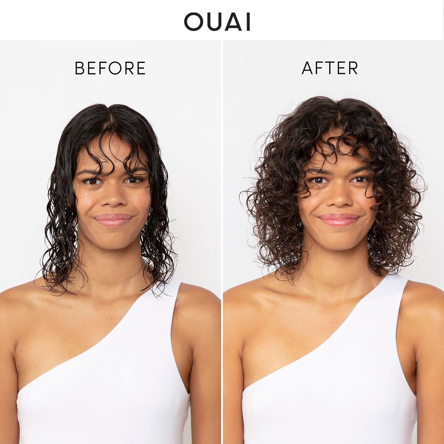 OUAI Wave Spray - Coconut Oil &amp; Rice Protein Texture Mist for Voluminous Beach Waves with Shine - Paraben Free, Safe for Color &amp; Keratin-Treated Hair (4.9 fl oz)