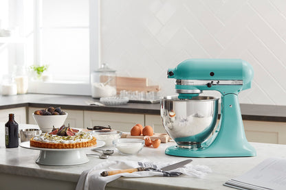 KitchenAid Artisan Series 5-Quart Tilt-Head Stand Mixer, Almond Cream, KSM150PSAC