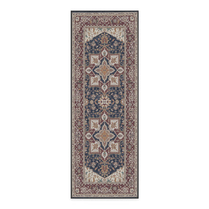 RUGGABLE Maral Heriz Washable Rug - Perfect Vintage Area Rug for Living Room Bedroom Kitchen - Pet &amp; Child Friendly - Stain &amp; Water Resistant - Creme 3&