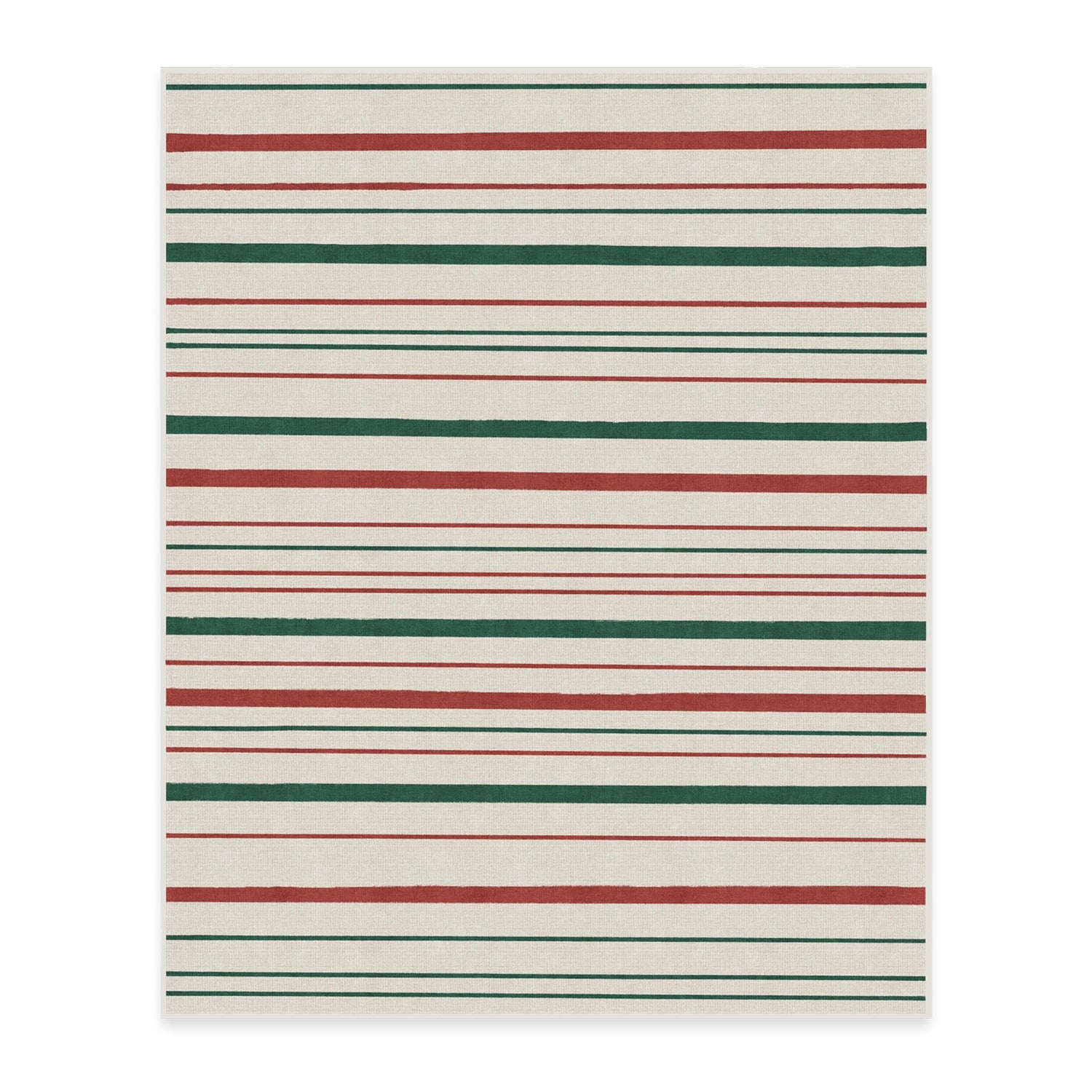 RUGGABLE Winter Plaid Washable Rug - Perfect Holiday Area Rug for Living Room Bedroom Kitchen - Pet &amp; Child Friendly - Stain &amp; Water Resistant - Dress Stewart Tartan Plaid 3&