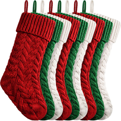 Knit Christmas Stockings Xmas