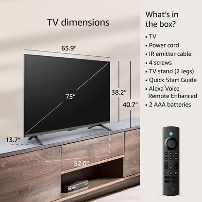 Amazon Fire TV 50&quot; Omni Series 4K UHD smart TV, hands-free with Alexa