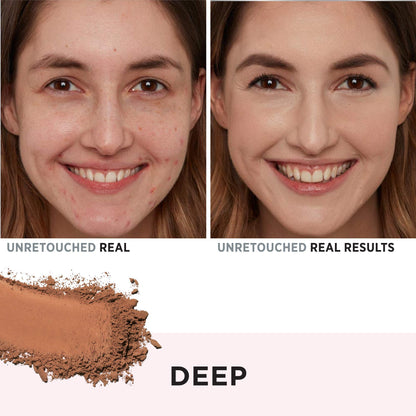 IT Cosmetics Celebration Foundation - Full-Coverage, Anti-Aging Powder Foundation - Blurs Pores, Wrinkles &amp; Imperfections - With Hydrolyzed Collagen &amp; Hyaluronic Acid - 0.3 oz