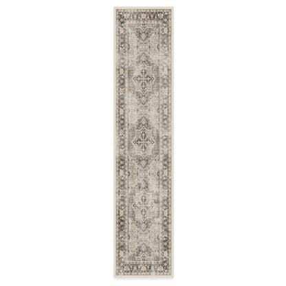 RUGGABLE Kamran Washable Rug - Perfect Vintage Area Rug for Living Room Bedroom Kitchen - Pet &amp; Child Friendly - Stain &amp; Water Resistant - Hazel 5&