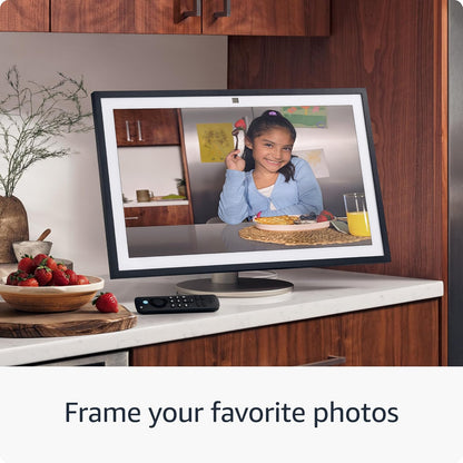All-new Amazon Echo Show 15 | A stunning HD 15.6&quot; smart kitchen TV for home organization with Alexa