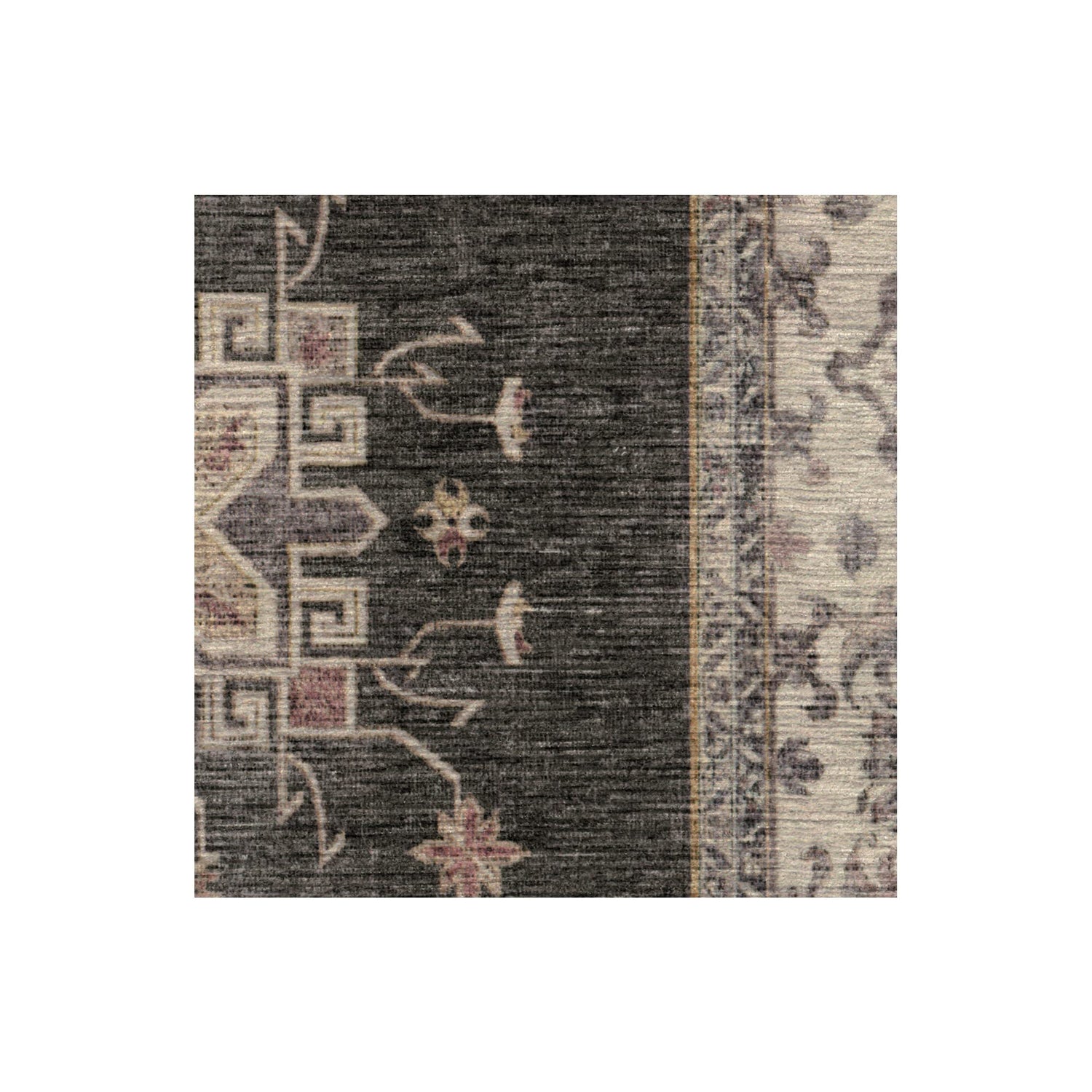RUGGABLE – Verena Dark Wood – Machine Washable Runner Rug – Pet &amp; Child Friendly – Stain &amp; Water Resistant – Non-Slip – 2.5&