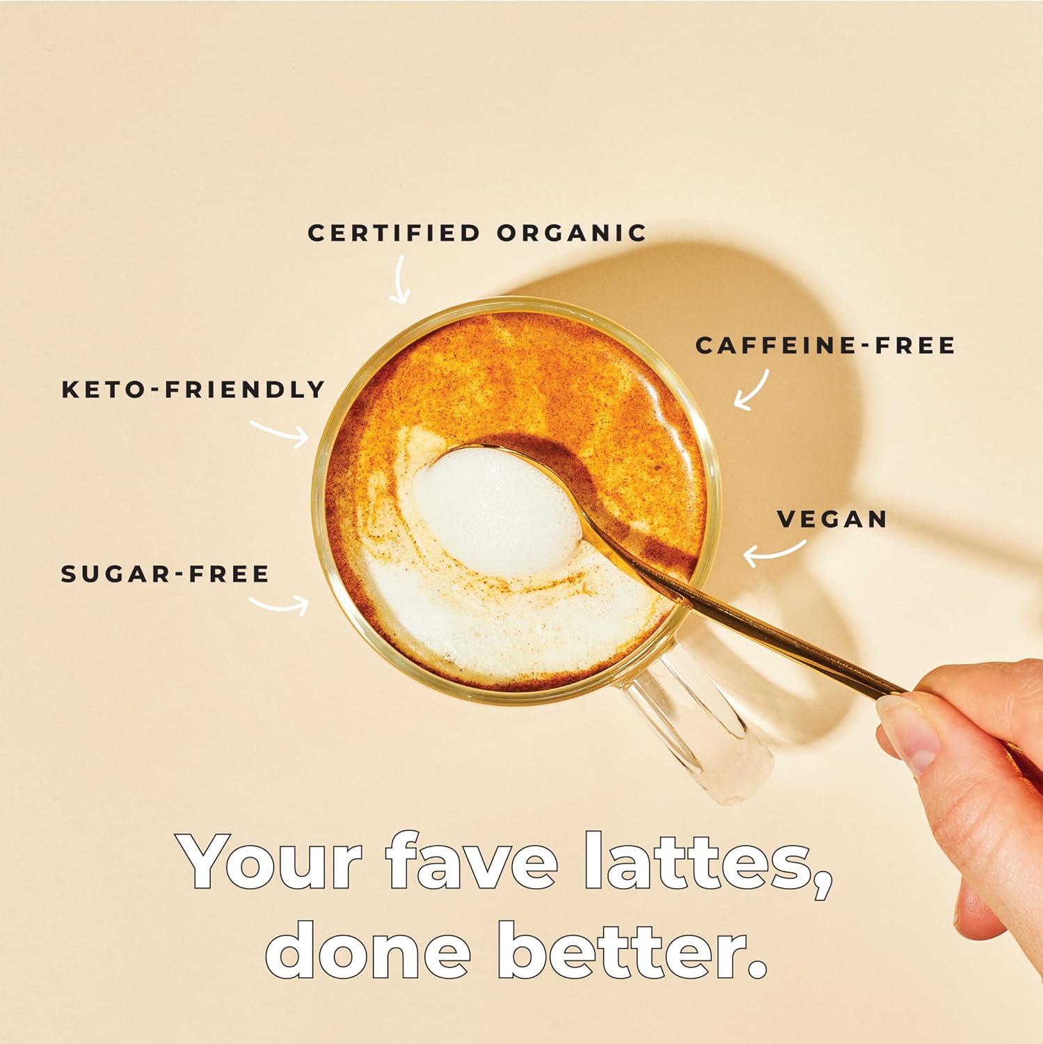 Blume Golden Milk with Turmeric and Ginger - Superfoods Golden Milk Latte Powder - Caffeine, Sugar &amp; Gluten Free - Vegan &amp; Keto Friendly Turmeric Latte - 30 Servings