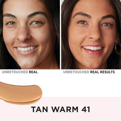 IT Cosmetics Your Skin But Better Foundation + Skincare - Hydrating Medium Buildable Coverage - Minimizes Pores &amp; Imperfections - Natural Radiant Finish - With Hyaluronic Acid - 1.0 fl oz