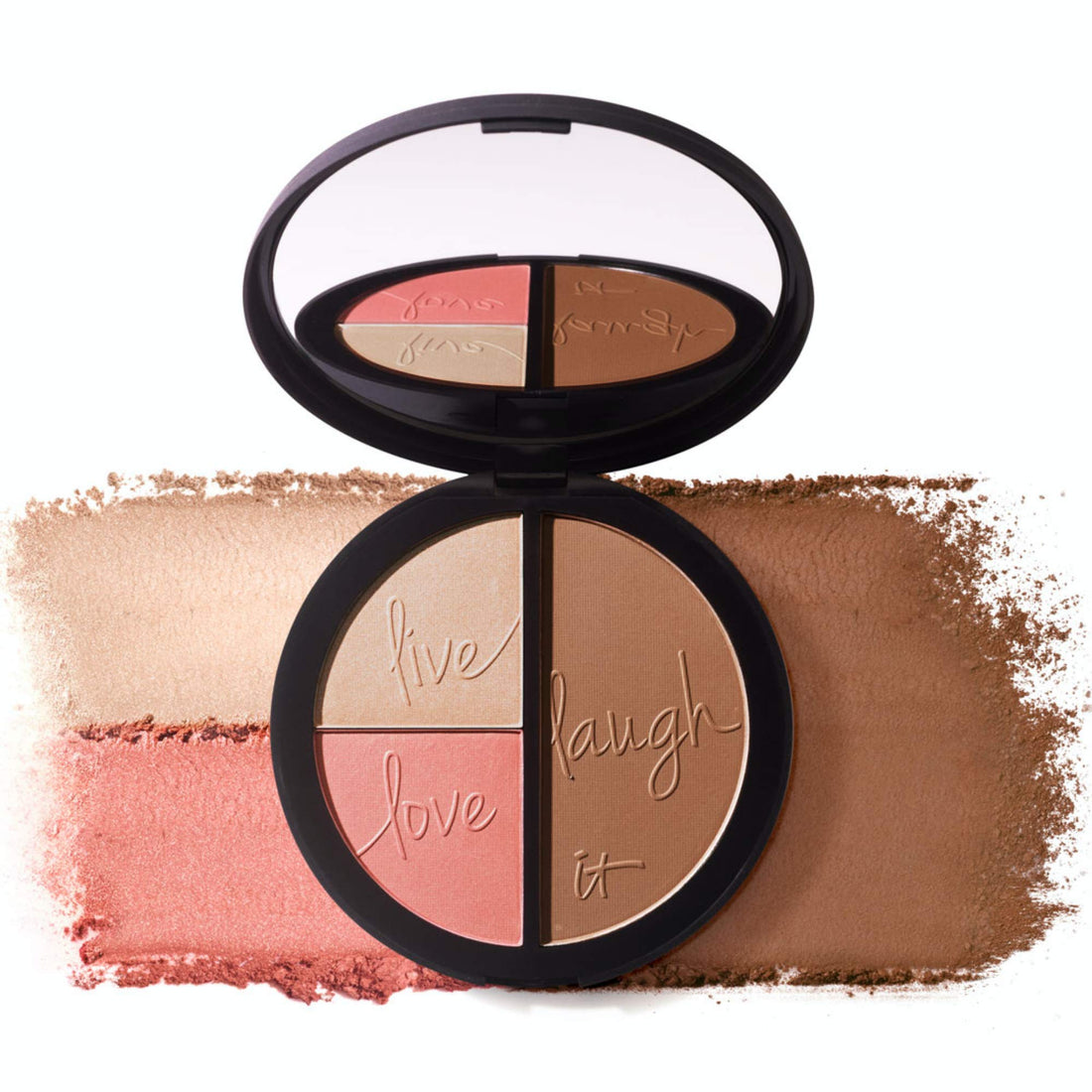 IT Cosmetics Your Most Beautiful You Anti-Aging Matte Radiance Luminizer &amp; Brightening Blush Palette - With Hydrolyzed Collagen Silk Peptides