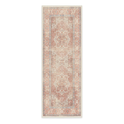 RUGGABLE Kamran Washable Rug - Perfect Vintage Area Rug for Living Room Bedroom Kitchen - Pet &amp; Child Friendly - Stain &amp; Water Resistant - Hazel 5&