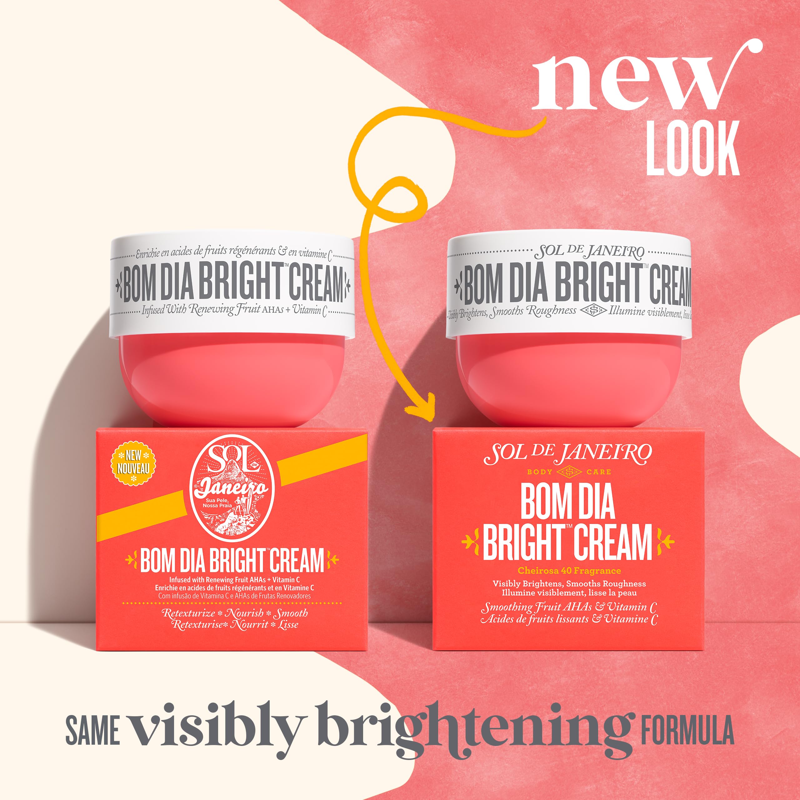 Sol de Janeiro Visibly Brightening and Smoothing Bom Dia AHA Body Cream