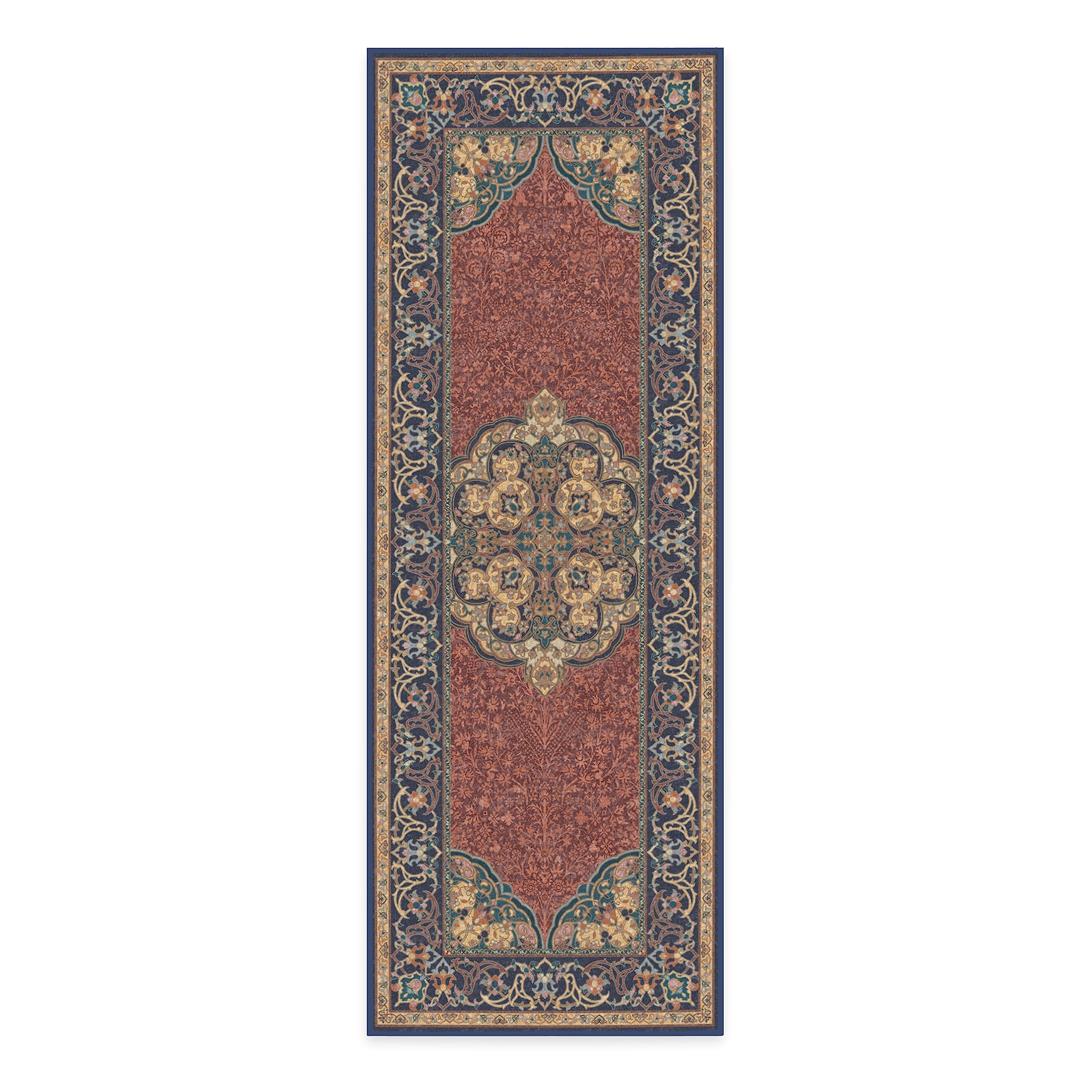 RUGGABLE Disney Traditional Mickey Mouse Washable Rug - Perfect Area Rug for Nursery Playroom Kids Room - Pet &amp; Child Friendly - Stain &amp; Water Resistant - Damask Grey 3&