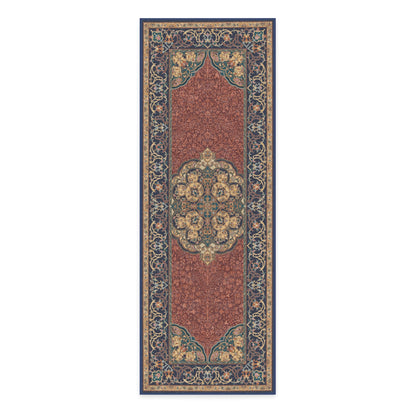 RUGGABLE Disney Traditional Mickey Mouse Washable Rug - Perfect Area Rug for Nursery Playroom Kids Room - Pet &amp; Child Friendly - Stain &amp; Water Resistant - Damask Grey 3&