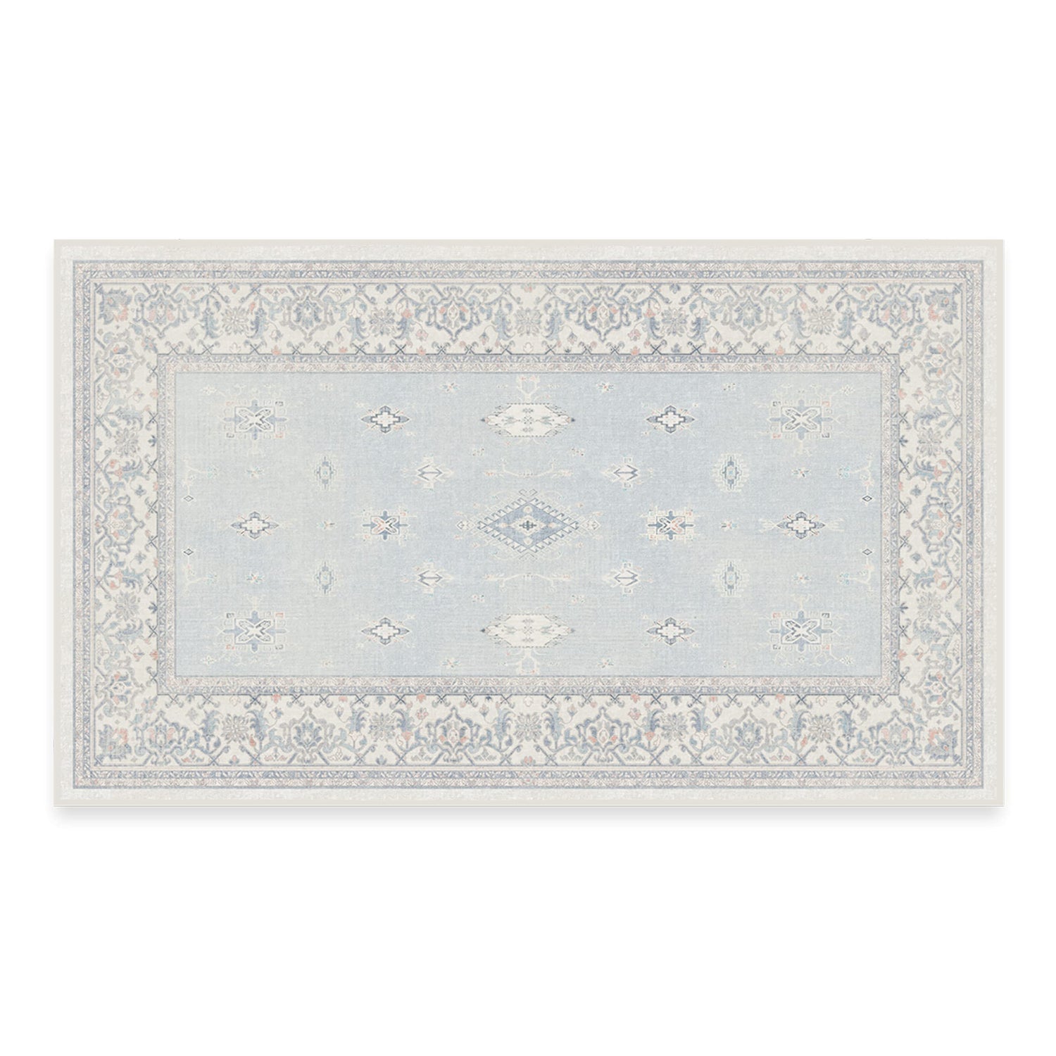 RUGGABLE – Verena Dark Wood – Machine Washable Runner Rug – Pet &amp; Child Friendly – Stain &amp; Water Resistant – Non-Slip – 2.5&