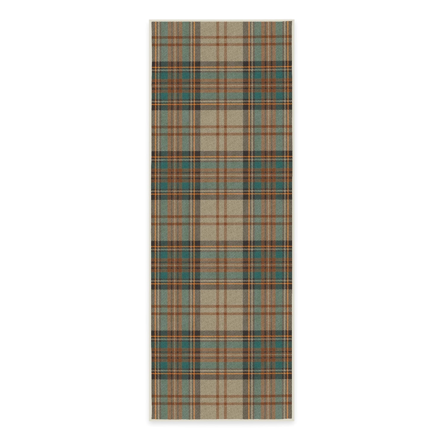 RUGGABLE Winter Plaid Washable Rug - Perfect Holiday Area Rug for Living Room Bedroom Kitchen - Pet &amp; Child Friendly - Stain &amp; Water Resistant - Dress Stewart Tartan Plaid 3&