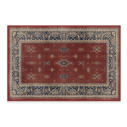 RUGGABLE – Verena Dark Wood – Machine Washable Runner Rug – Pet &amp; Child Friendly – Stain &amp; Water Resistant – Non-Slip – 2.5&