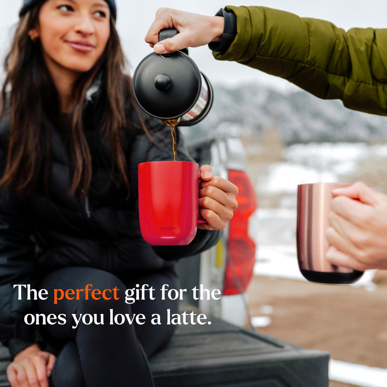 Ember Temperature Control Smart Mug 2, 14 Oz, App-Controlled Heated Coffee Mug with 80 Min Battery Life and Improved Design, White