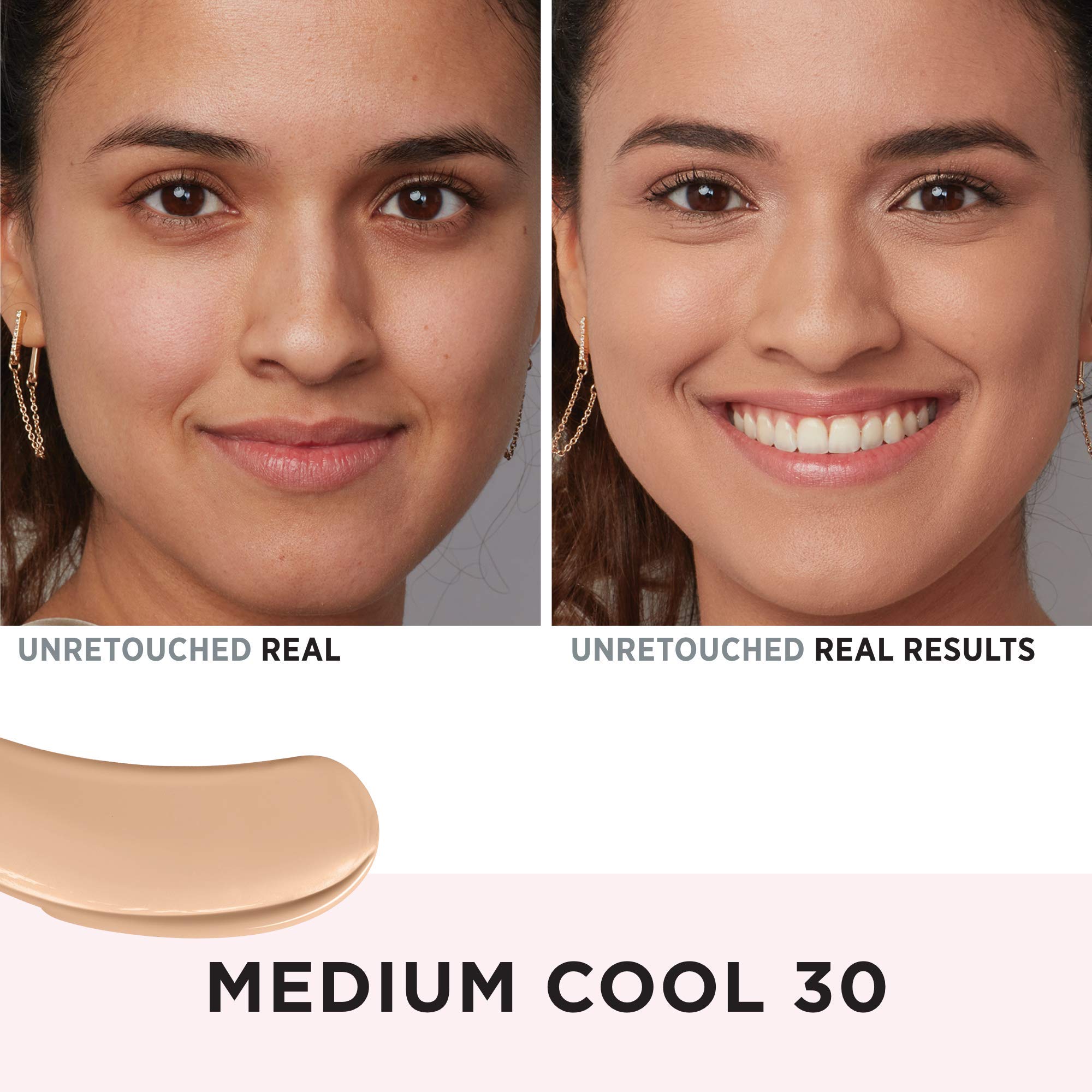 IT Cosmetics Your Skin But Better Foundation + Skincare - Hydrating Medium Buildable Coverage - Minimizes Pores &amp; Imperfections - Natural Radiant Finish - With Hyaluronic Acid - 1.0 fl oz
