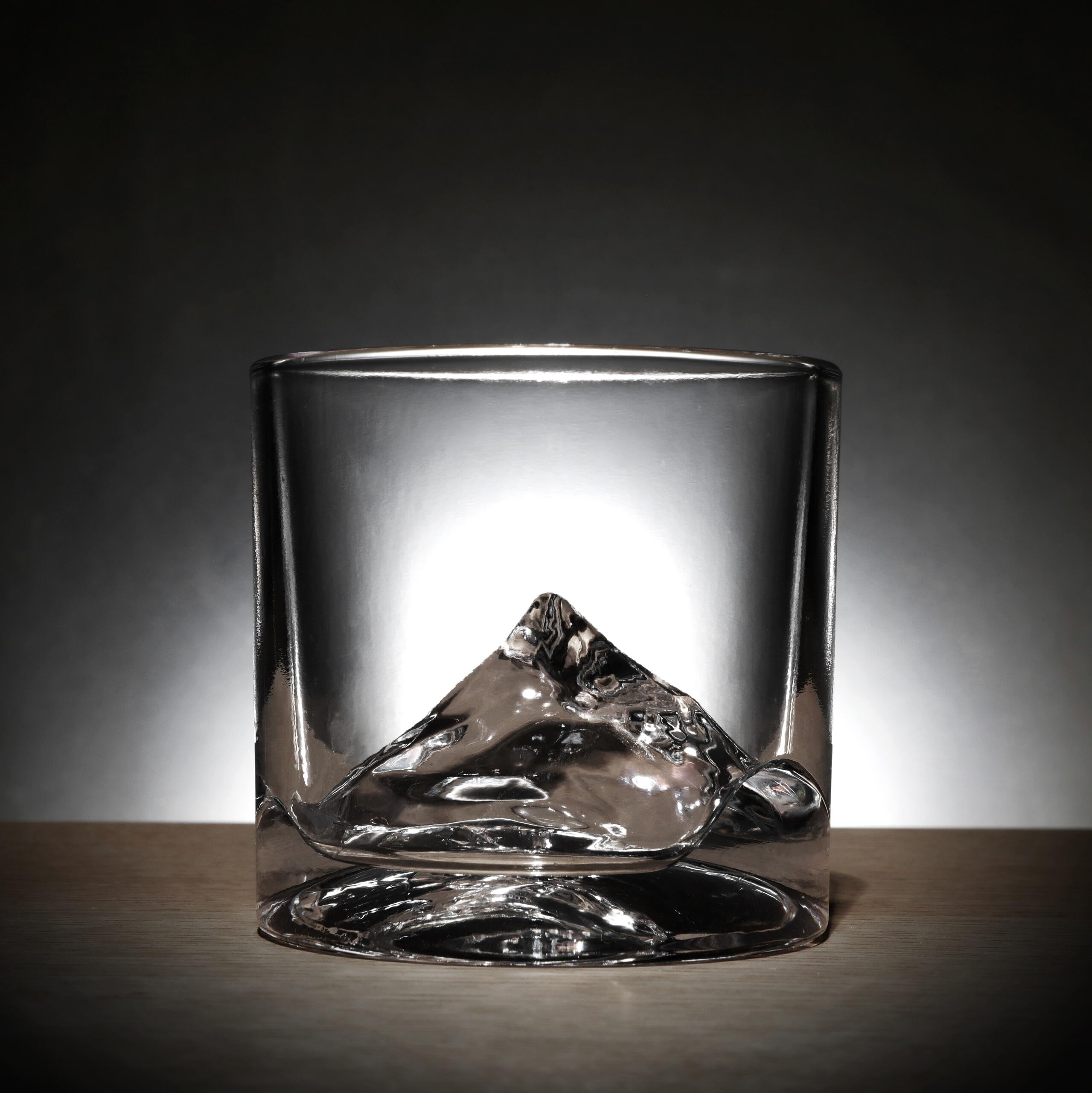 LIITON Heavy Crystal Whiskey Glasses Gift Set, Thick Freezable Bourbon Glass 1lb Each, Premium Whiskey Gifts for Men, Frozen Crystal Chills Cocktails Featuring Grand Canyon Glasses Set of 2, 10 oz