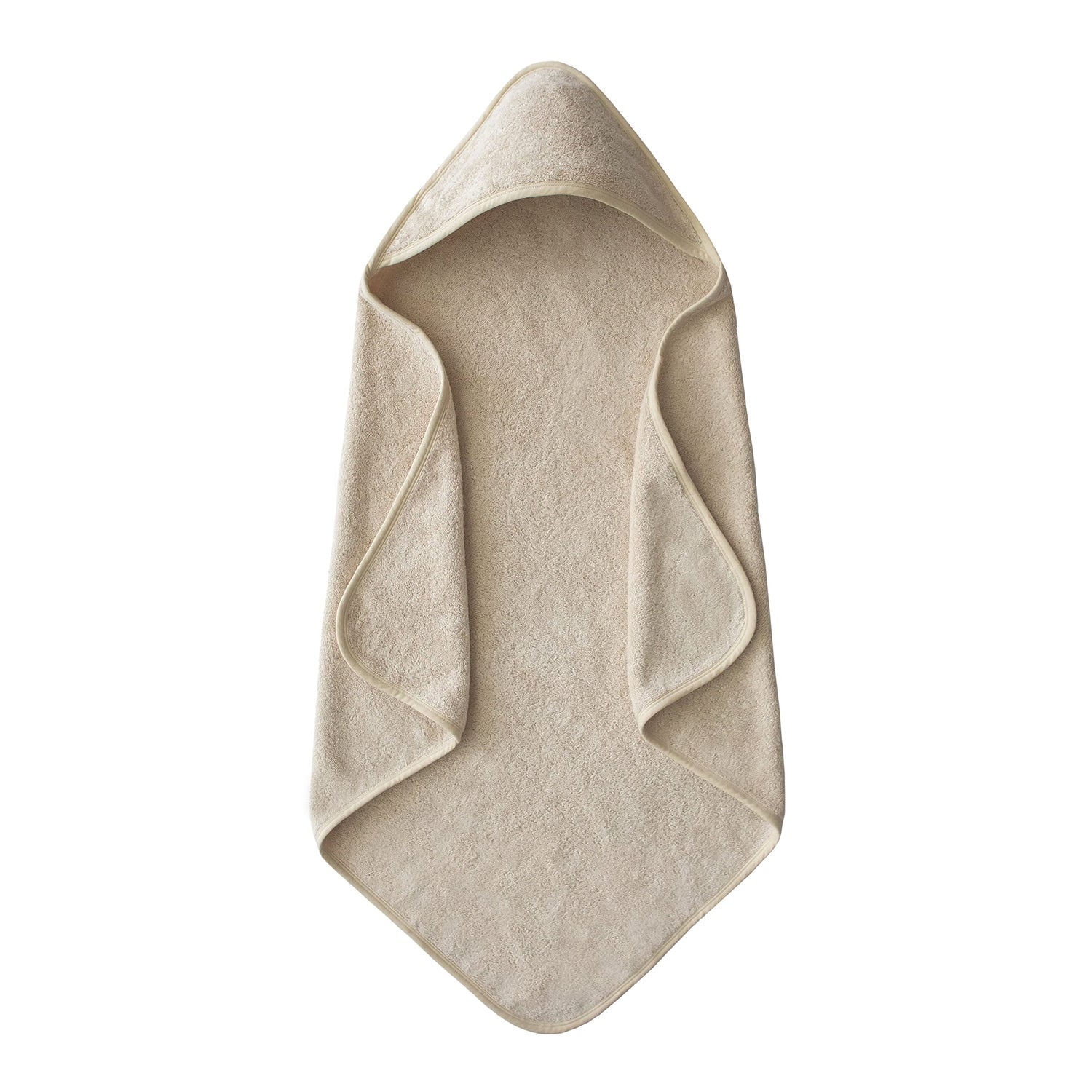 mushie Baby Hooded Towel | Organic Cotton (Moss)