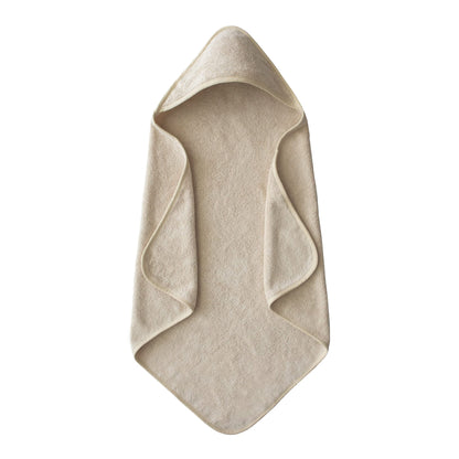 mushie Baby Hooded Towel | Organic Cotton (Moss)