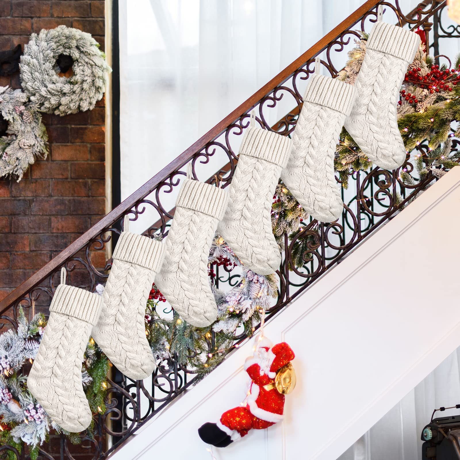 Knit Christmas Stockings Xmas