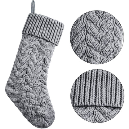Knit Christmas Stockings Xmas