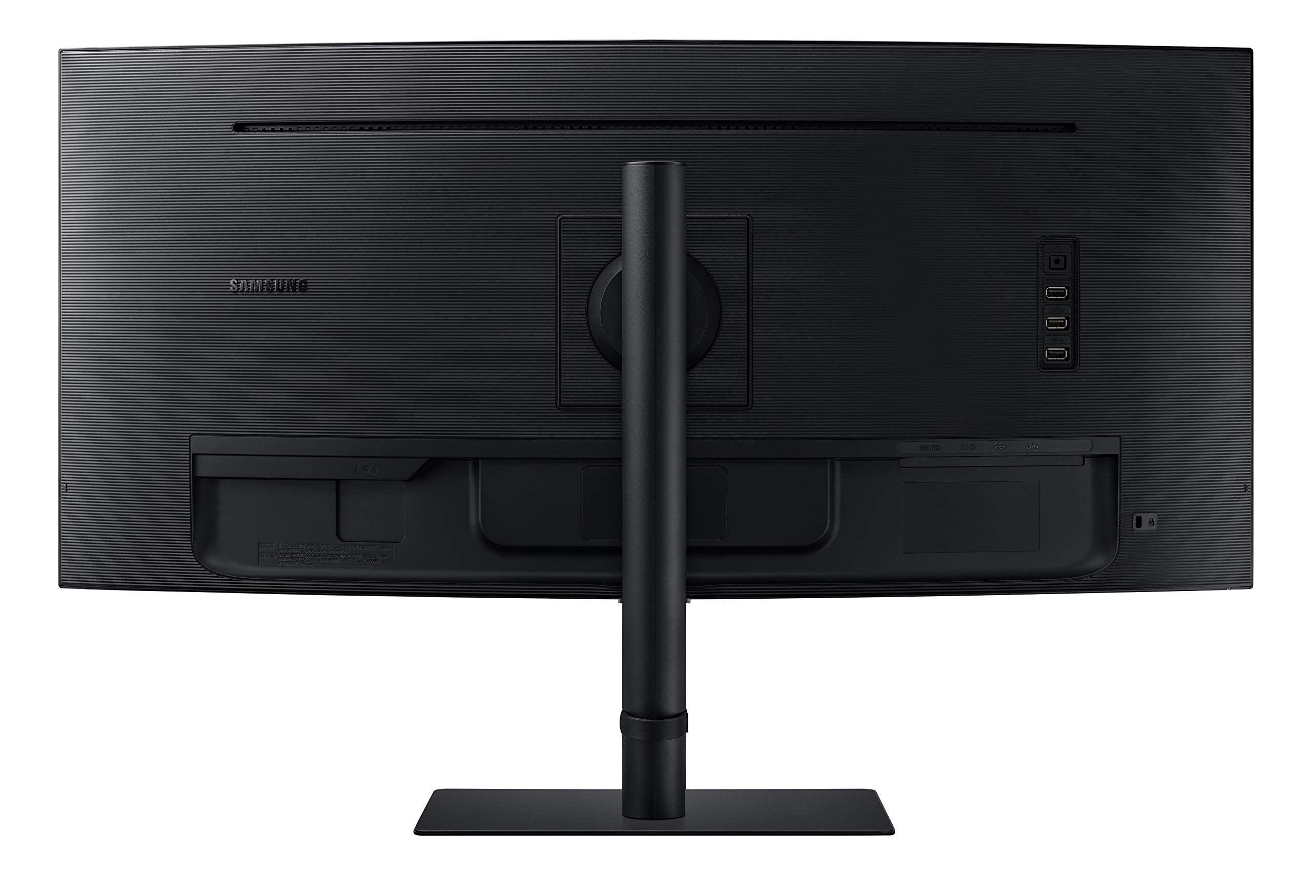 SAMSUNG 34-Inch ViewFinity S65TC Series Ultra-WQHD 1000R Curved Computer Monitor, HDR10, 100Hz, AMD FreeSync, Thunderbolt 4, Height Adjustable Stand, Built-in Speakers, Eye Care, LS34C650TANXGO, 2024