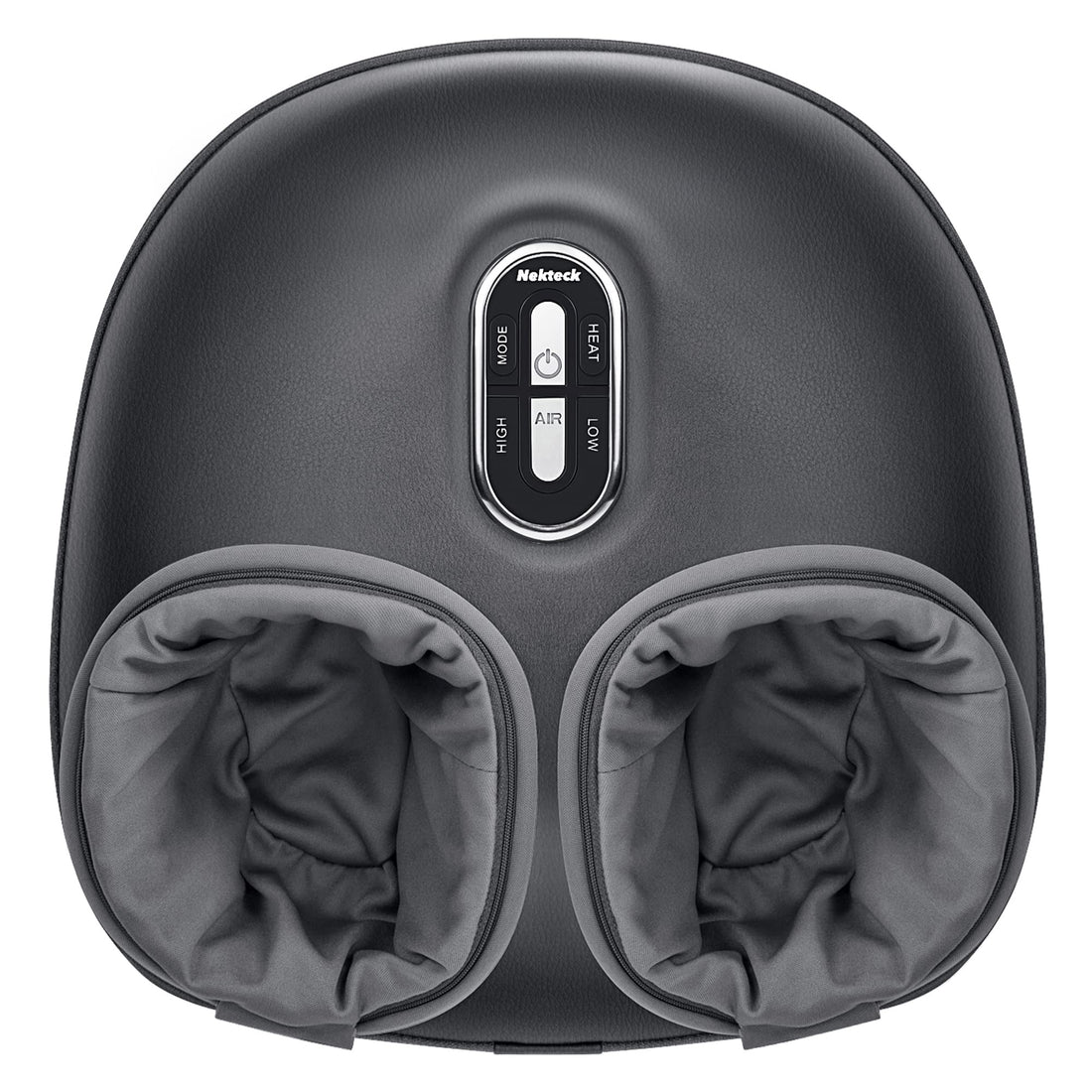 Nekteck Shiatsu Foot Massager Machine with Soothing Heat, Deep Kneading Therapy, Air Compression, Improve Blood Circulation and Foot Wellness,Relax for Home or Office Use(Beige)