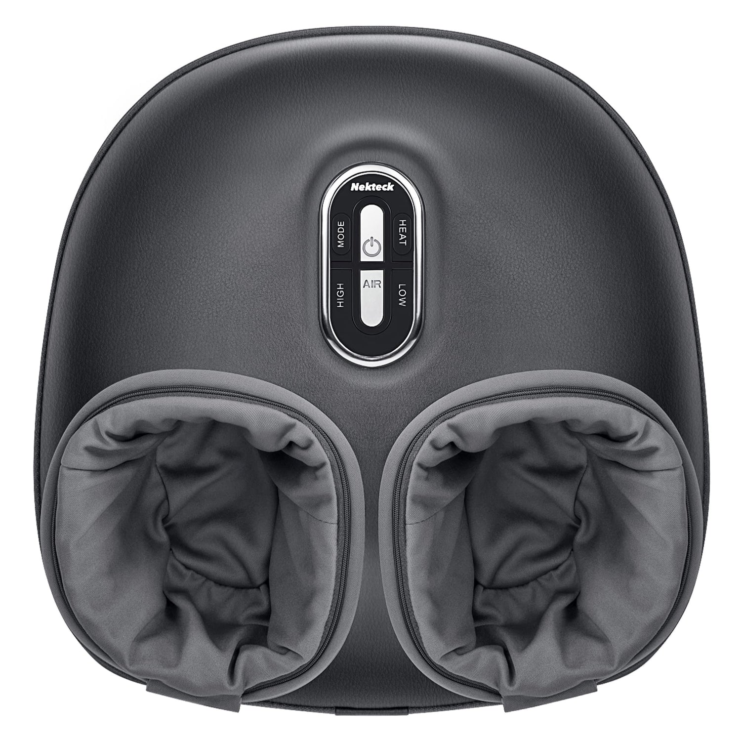 Nekteck Shiatsu Foot Massager Machine with Soothing Heat, Deep Kneading Therapy, Air Compression, Improve Blood Circulation and Foot Wellness,Relax for Home or Office Use(Beige)