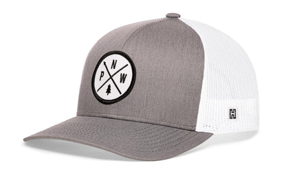HAKA Camping Hat – Outdoors Trucker Hat for Men &amp; Women, Baseball Cap Adjustable Snapback - Synthetic Leather