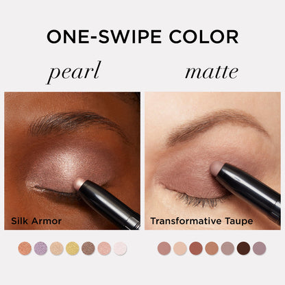 IT Cosmetics Superhero No-Tug Waterproof Eyeshadow Stick - Longwear Blendable Cream with Built-In Primer Suitable for Sensitive Eyes 0.05 oz