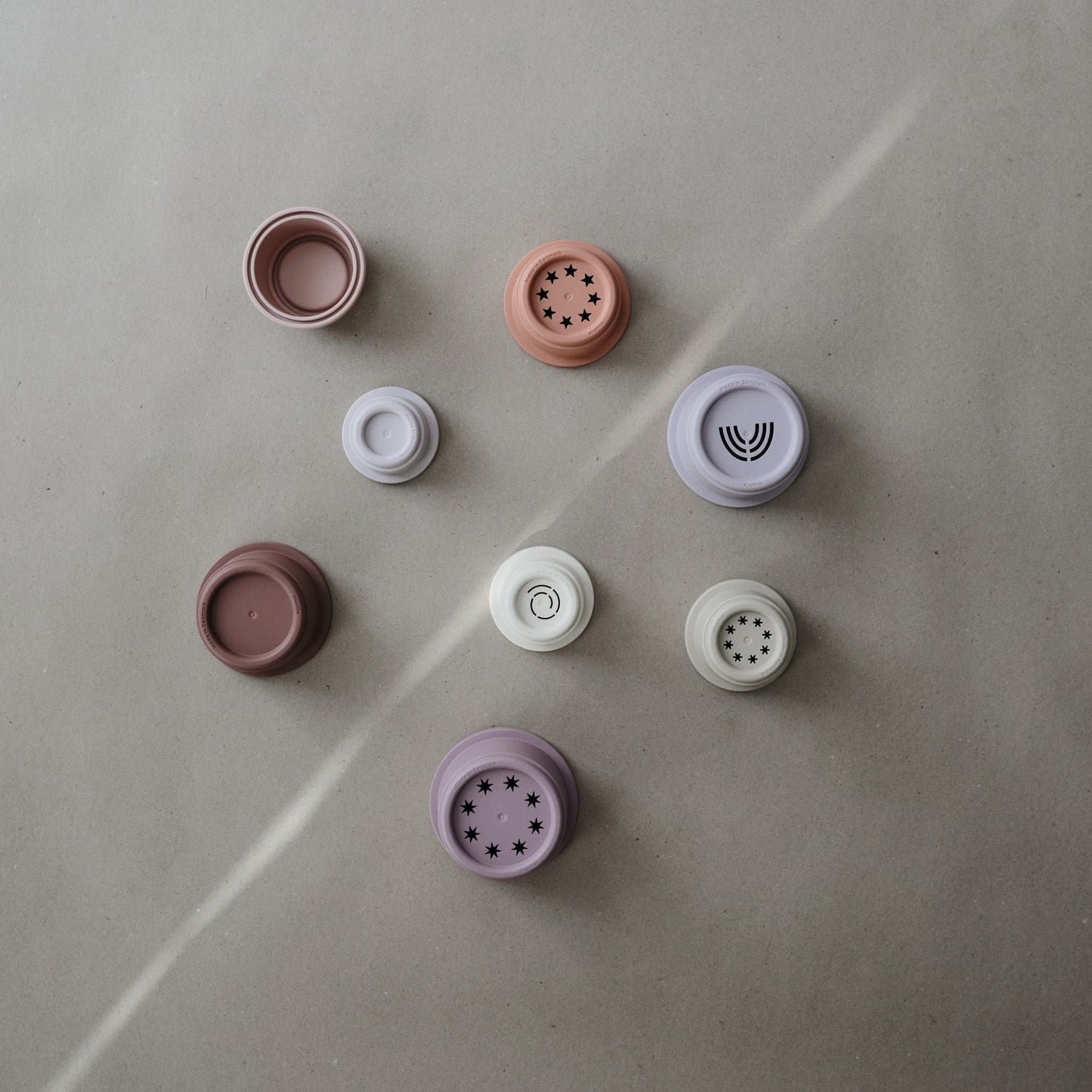 mushie Stacking Cups Toy | Made in Denmark (Original)