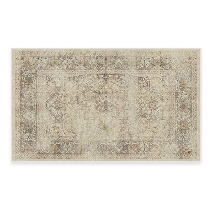 RUGGABLE – Sarrah Blue Quartz – Machine Washable Runner Rug – Pet &amp; Child Friendly – Stain &amp; Water Resistant – Non-Slip – 2.5&