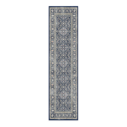 RUGGABLE – Alessia Dark Wood – Machine Washable Area Rug – Pet &amp; Child Friendly – Stain &amp; Water Resistant – Non-Slip – 5&