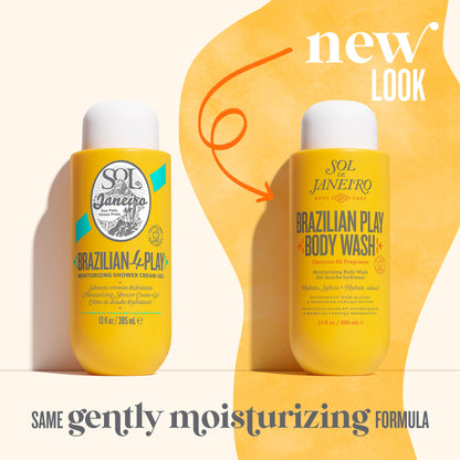 SOL DE JANEIRO Brazilian Play Moisturizing Shower Cream Gel Body Wash