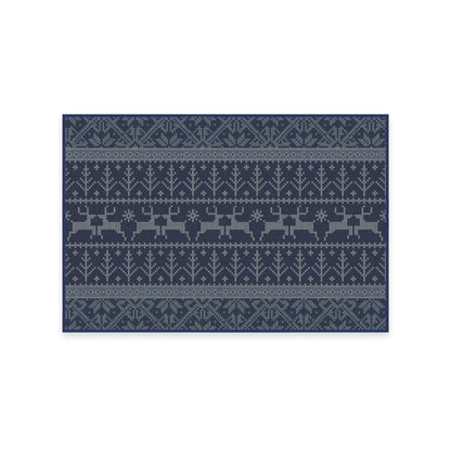 RUGGABLE Winter Plaid Washable Rug - Perfect Holiday Area Rug for Living Room Bedroom Kitchen - Pet &amp; Child Friendly - Stain &amp; Water Resistant - Dress Stewart Tartan Plaid 3&