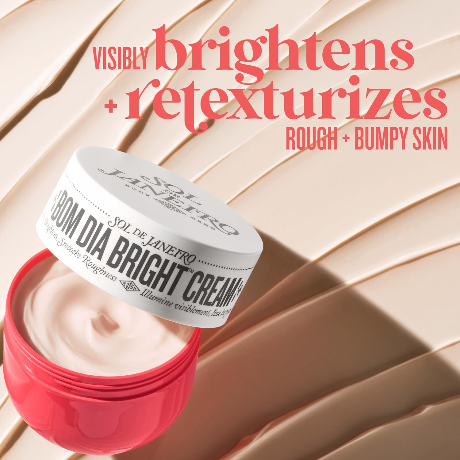 Sol de Janeiro Visibly Brightening and Smoothing Bom Dia AHA Body Cream