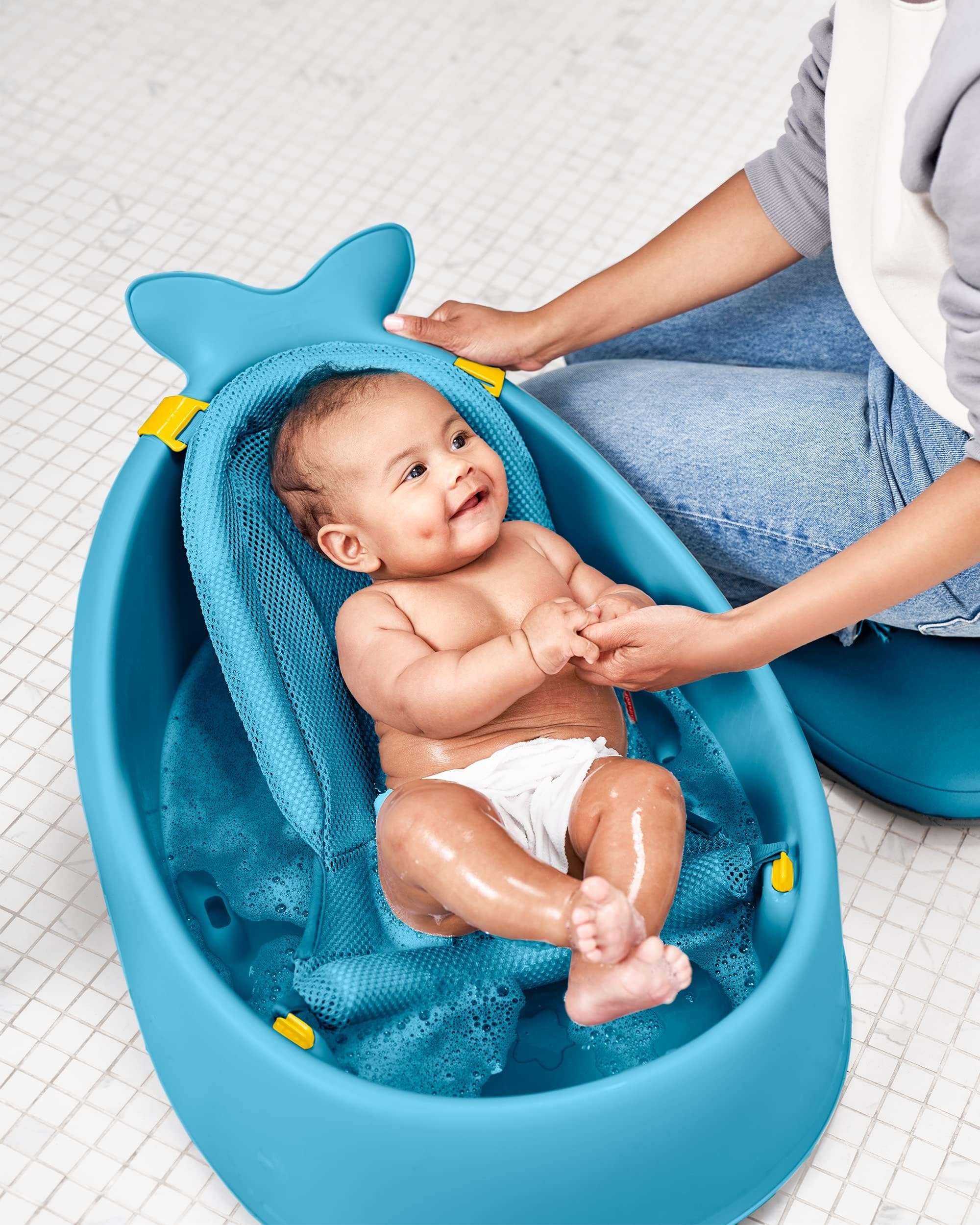 Skip Hop Moby Baby Bath Essential Set, Grey